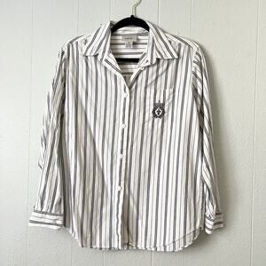 Vintage Essential Elements Shirt Womens 8 Cotton Professional Career Workwear